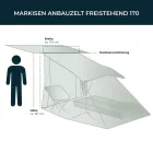 VICKYWOOD Oldalsátor Szoba - Szabadonálló