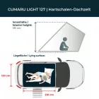 VICKYWOOD CUMARU LIGHT Tetősátor - Szürke