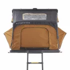 VICKYWOOD Alu Triangle Hard Shell Roof Tent CUMARU UP 145 - Earthy Yellow