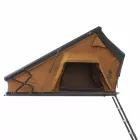 VICKYWOOD Alu Triangle Hard Shell Roof Tent CUMARU UP 145 - Earthy Yellow