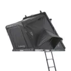 VICKYWOOD CUMARU XP 135 Aluminum Triangle Hard-Shell Rooftop Tent - All Black Edition with Memory Foam Mattress