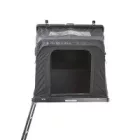 VICKYWOOD CUMARU XP 135 Aluminum Triangle Hard-Shell Rooftop Tent - All Black Edition with Memory Foam Mattress