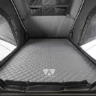 VICKYWOOD CUMARU XP 135 Aluminum Triangle Hard-Shell Rooftop Tent - All Black Edition with Memory Foam Mattress