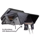 VICKYWOOD MIGHTY OAK Hybrid Rooftop Tent 190 - Grey