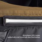  Tetősátor Vickywood MIGHTY OAK LIGHT 165 szürke