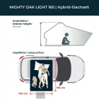 VICKYWOOD MIGHTY OAK LIGHT Tetősátor - Szürke