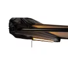 VICKYWOOD 140 cm Rear Car Awning - Earthy Yellow