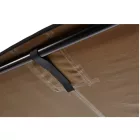 VICKYWOOD 140 cm Rear Car Awning - Earthy Yellow