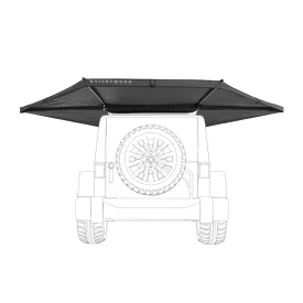 VICKYWOOD  180°LEAF 150 cm Rear Awning - Grey