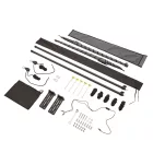 VICKYWOOD  180°LEAF 150 cm Rear Awning - Grey