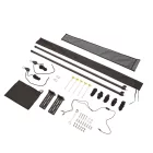 VICKYWOOD 180° Awning LEAF 200 cm - grey