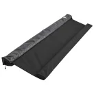 VICKYWOOD 200 cm Előtető - Fekete