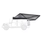 VICKYWOOD BRANCH 270° Hardcover Awning Passenger Side 200 cm - Grey
