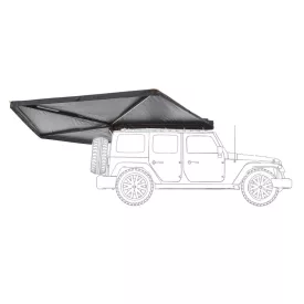   VICKYWOOD BRANCH 270° Softcover Awning Passenger Side 200 cm - grey