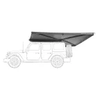 270° Awning LEAF Left 250 cm grey