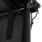 VICKYWOOD Side Awning Wall 200 x 170 cm - Black