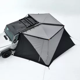   VICKYWOOD Modular oldalfal BRANCH 270° előtetőhöz - Bal 2.5 m szürke