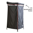 Vickywood Shower Tent With Rain Cover 100cm black