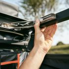 Vickywood Shower Tent With Rain Cover 100cm black